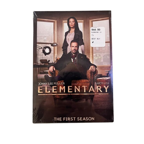 Elementary Season 1 DVD NEW Sealed Jonny Lee Miller Lucy Liu TV Crime Drama - Picture 1 of 5